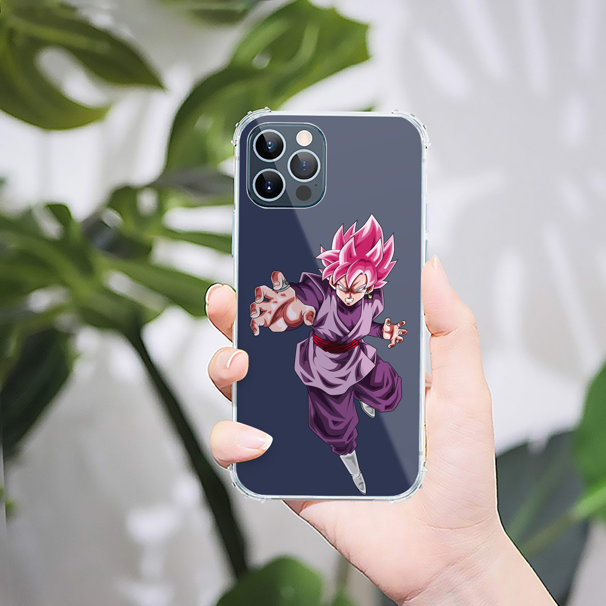 （画像用） ドラゴンボール ベジット DRAGON BALL Vegetto 【iPhone 12シリーズ対応】透明スマホケース（クリアソフトケース）